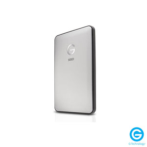 G-Technology G-DRIVE slim 500GB External USB 3.1 Gen 2 | Thunderbolt 3 Portable Hard Drive - Silver