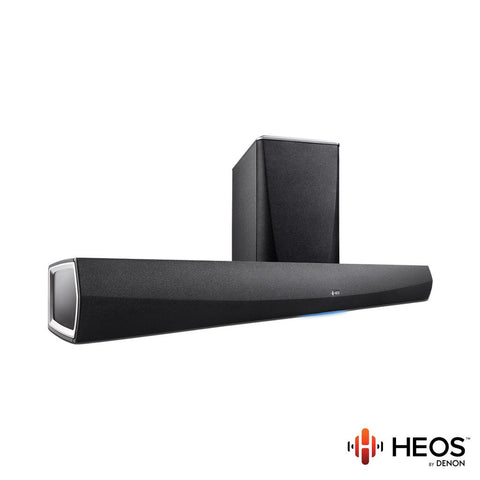 Denon HEOS HomeCinema Wireless Soundbar With Wireless Subwoofer