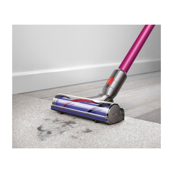 Dyson - V7 Motorhead Bagless Cordless 2-in-1 Handheld/Stick Vacuum - Gray/purple