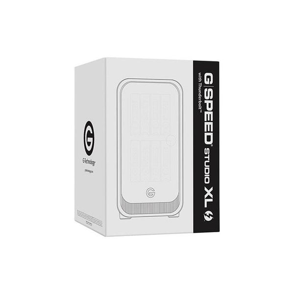 G-Technology G-SPEED Studio XL 24TB 8-Bay Thunderbolt 2 RAID Array with Two ev Bay Adapters (6 x 4TB)