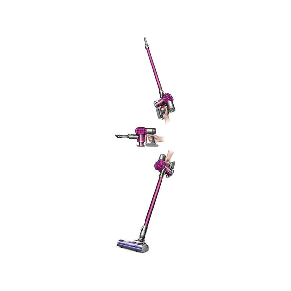 Dyson - V6 Motorhead Bagless Cordless Stick Vacuum - Fuchsia/Iron