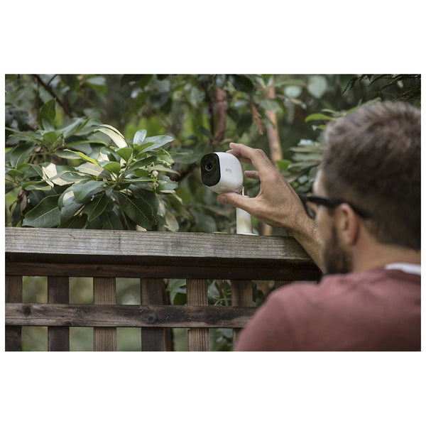 Arlo Pro - 3-Camera Outdoor Wireless Surveillance System - White (vms4330)