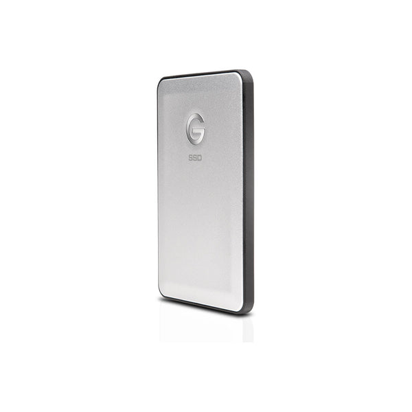 G-Technology G-DRIVE slim 500GB External USB 3.1 Gen 2 | Thunderbolt 3 Portable Hard Drive - Silver