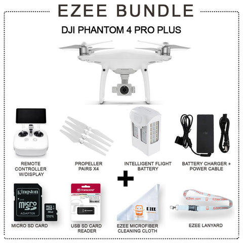 DJI Phantom 4 Pro Plus w/built in screen EZEE Bundle