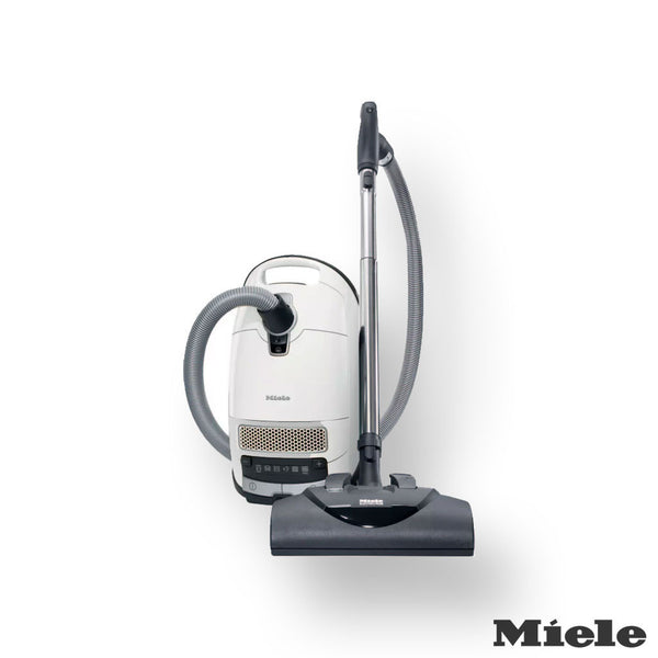 Miele Complete C3 Alize Canister Vacuum, Ivory White - Corded