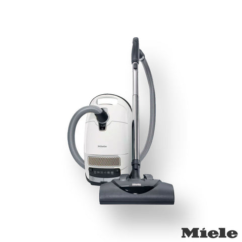 Miele Complete C3 Alize Canister Vacuum, Ivory White - Corded