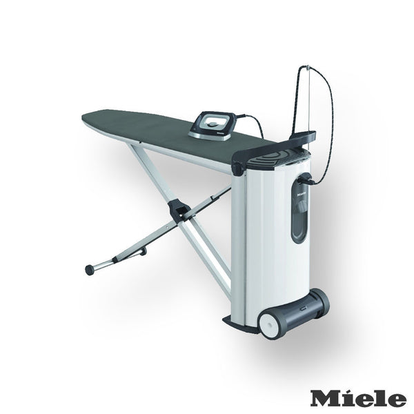 Miele B3312 Fashionmaster Ironing System Lotus Ironing Board Cover, White/Black