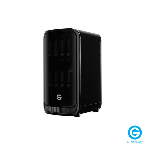 G-Technology G-SPEED Studio XL 24TB 8-Bay Thunderbolt 2 RAID Array with Two ev Bay Adapters (6 x 4TB)