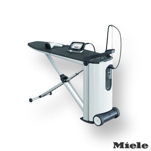 Miele B3847 Fashionmaster Ironing System Lotus Ironing Board Cover, White/Black